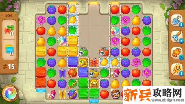 梦幻花园第556关怎么过？ 梦幻花园攻略第556关