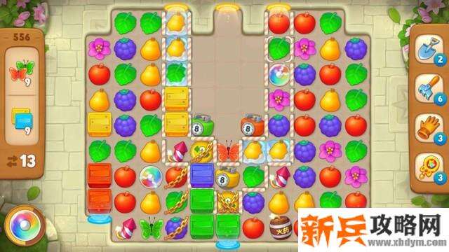 梦幻花园第556关怎么过？ 梦幻花园攻略第556关