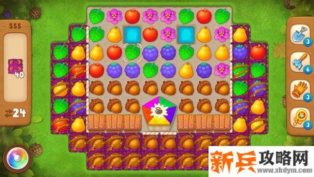 梦幻花园第555关怎么过？ 梦幻花园攻略第555关