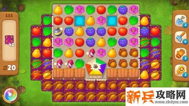 梦幻花园第555关怎么过？ 梦幻花园攻略第555关