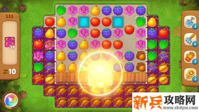 梦幻花园第555关怎么过？ 梦幻花园攻略第555关