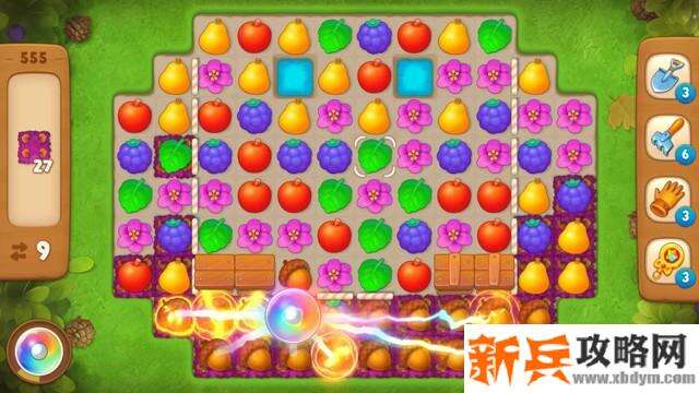 梦幻花园第555关怎么过？ 梦幻花园攻略第555关