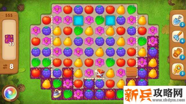 梦幻花园第555关怎么过？ 梦幻花园攻略第555关