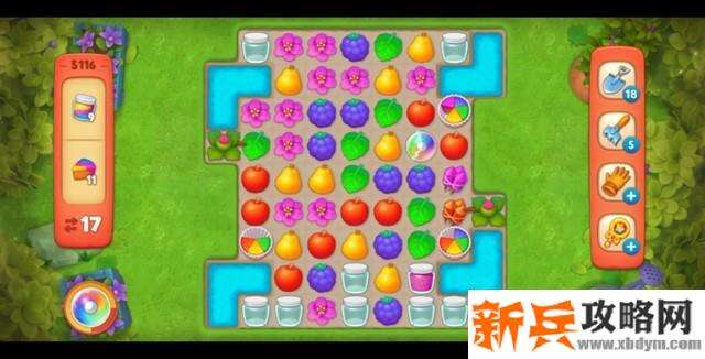 梦幻花园第5116关怎么过？ 梦幻花园攻略第5116关