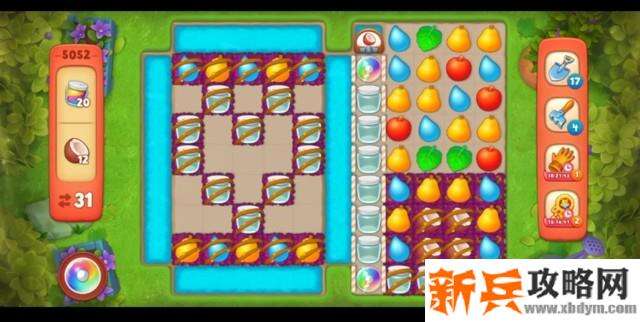 梦幻花园第5052关怎么过？ 梦幻花园攻略第5052关