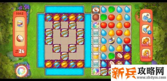 梦幻花园第5052关怎么过？ 梦幻花园攻略第5052关