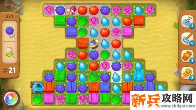 梦幻花园第554关怎么过？ 梦幻花园攻略第554关