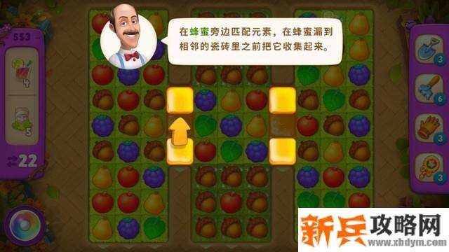 梦幻花园第553关怎么过？ 梦幻花园攻略第553关