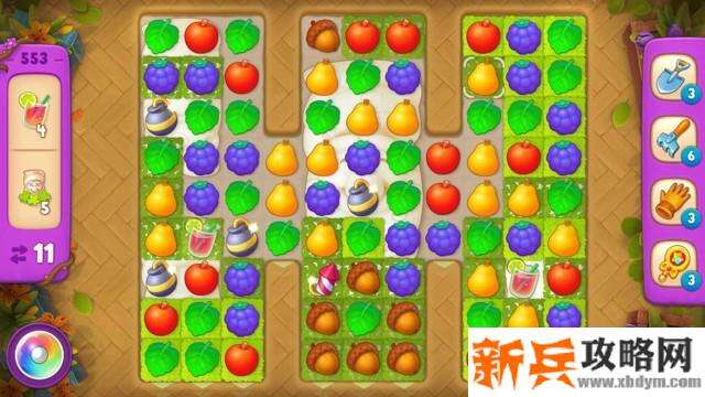 梦幻花园第553关怎么过？ 梦幻花园攻略第553关