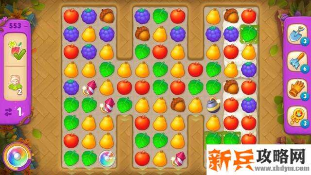 梦幻花园第553关怎么过？ 梦幻花园攻略第553关