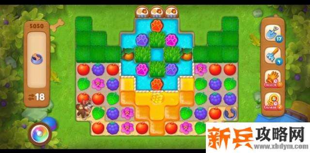 梦幻花园第5050关怎么过？ 梦幻花园攻略第5050关