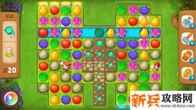 梦幻花园第552关怎么过？ 梦幻花园攻略第552关