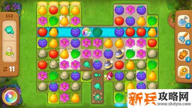 梦幻花园第552关怎么过？ 梦幻花园攻略第552关