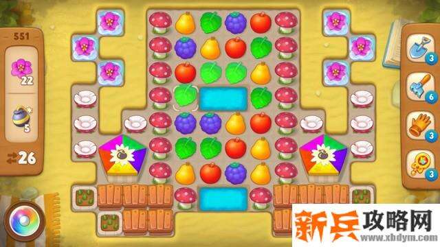 梦幻花园第551关怎么过？ 梦幻花园攻略第551关