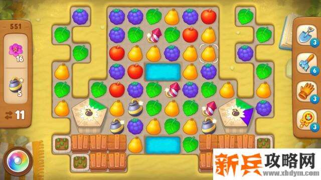 梦幻花园第551关怎么过？ 梦幻花园攻略第551关