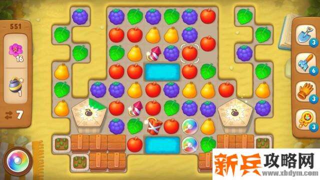 梦幻花园第551关怎么过？ 梦幻花园攻略第551关