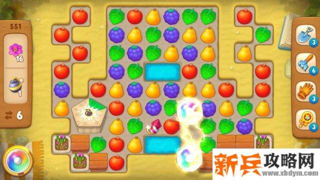 梦幻花园第551关怎么过？ 梦幻花园攻略第551关