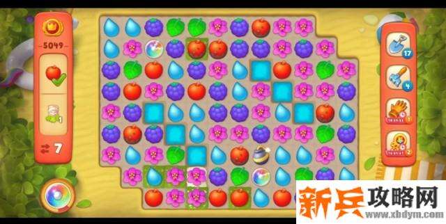 梦幻花园第5049关怎么过？ 梦幻花园攻略第5049关