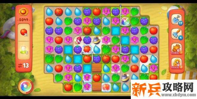 梦幻花园第5049关怎么过？ 梦幻花园攻略第5049关