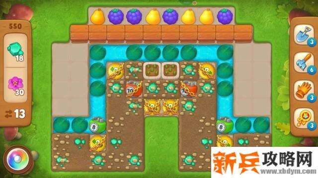 梦幻花园第550关怎么过？ 梦幻花园攻略第550关