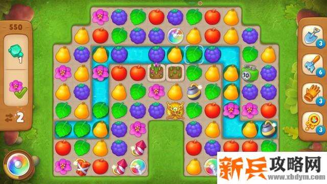 梦幻花园第550关怎么过？ 梦幻花园攻略第550关