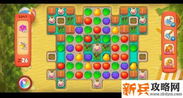 梦幻花园第5047关怎么过？ 梦幻花园攻略第5047关