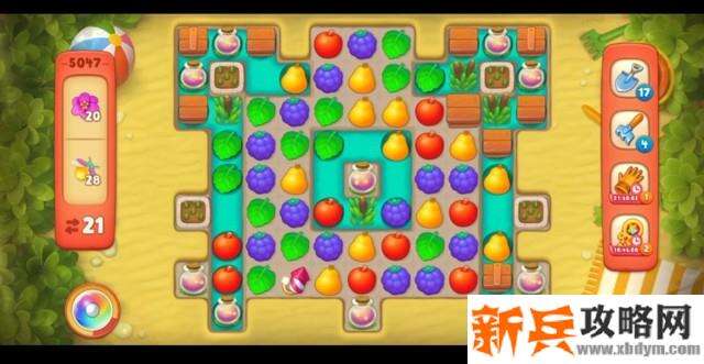 梦幻花园第5047关怎么过？ 梦幻花园攻略第5047关