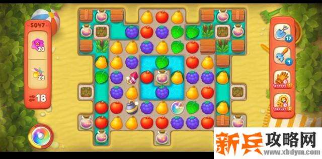 梦幻花园第5047关怎么过？ 梦幻花园攻略第5047关