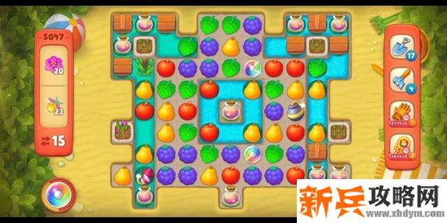 梦幻花园第5047关怎么过？ 梦幻花园攻略第5047关