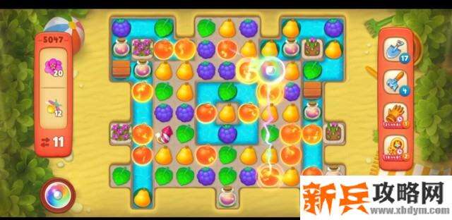 梦幻花园第5047关怎么过？ 梦幻花园攻略第5047关