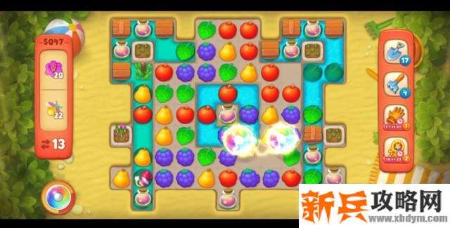 梦幻花园第5047关怎么过？ 梦幻花园攻略第5047关