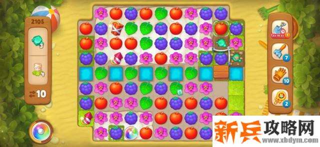 梦幻花园第2105关怎么过？ 梦幻花园攻略第2105关