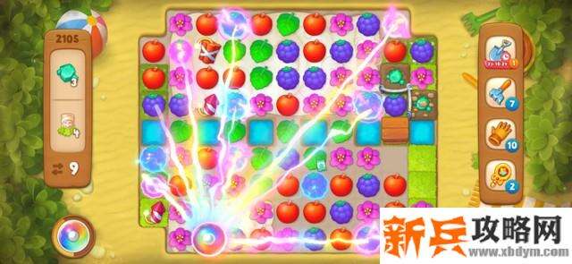 梦幻花园第2105关怎么过？ 梦幻花园攻略第2105关