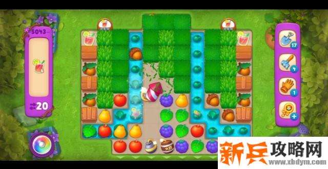 梦幻花园第5043关怎么过？ 梦幻花园攻略第5043关