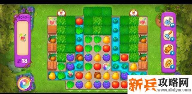 梦幻花园第5043关怎么过？ 梦幻花园攻略第5043关