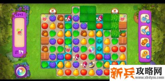 梦幻花园第5043关怎么过？ 梦幻花园攻略第5043关