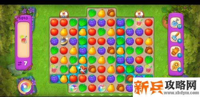 梦幻花园第5043关怎么过？ 梦幻花园攻略第5043关