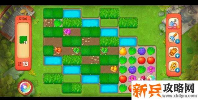 梦幻花园第5100关怎么过? 梦幻花园攻略第5100关
