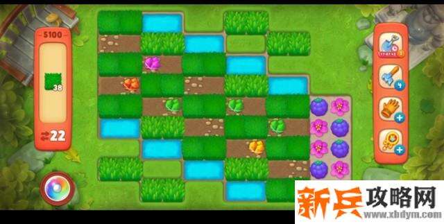 梦幻花园第5100关怎么过? 梦幻花园攻略第5100关