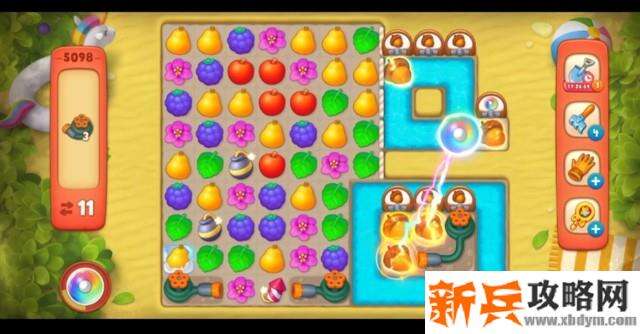 梦幻花园第5098关怎么过？ 梦幻花园攻略第5098关