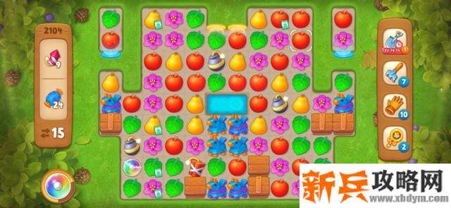 梦幻花园第2104关怎么过？ 梦幻花园攻略第2104关