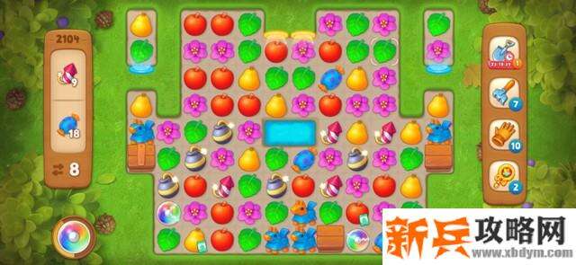 梦幻花园第2104关怎么过？ 梦幻花园攻略第2104关