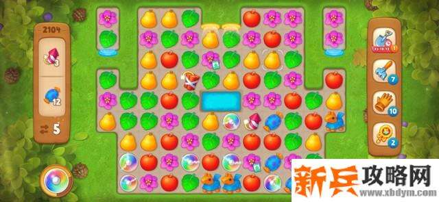 梦幻花园第2104关怎么过？ 梦幻花园攻略第2104关