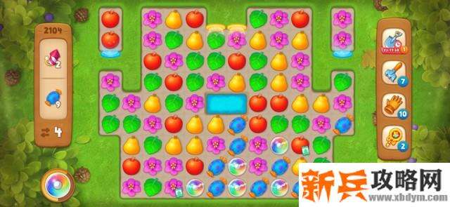 梦幻花园第2104关怎么过？ 梦幻花园攻略第2104关