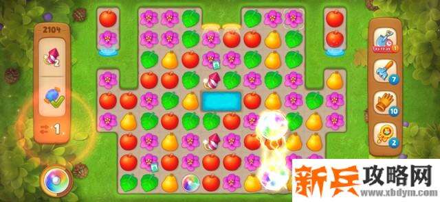 梦幻花园第2104关怎么过？ 梦幻花园攻略第2104关