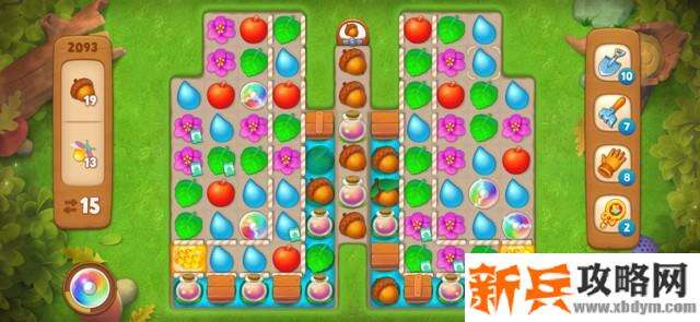 梦幻花园第2093关怎么过？ 梦幻花园攻略第2093关