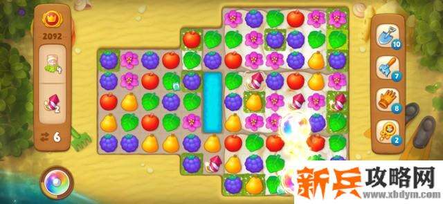 梦幻花园第2092关怎么过？ 梦幻花园攻略第2092关