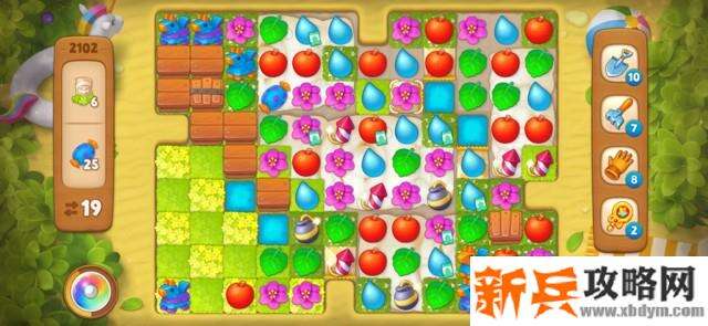 梦幻花园第2102关怎么过？ 梦幻花园攻略第2102关