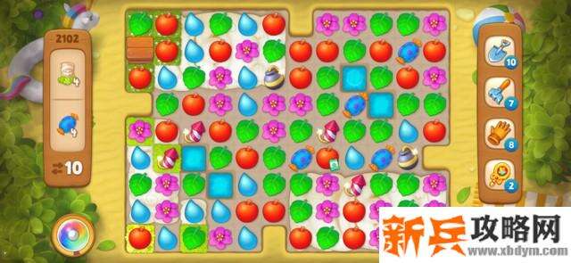 梦幻花园第2102关怎么过？ 梦幻花园攻略第2102关