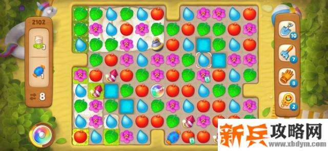 梦幻花园第2102关怎么过？ 梦幻花园攻略第2102关